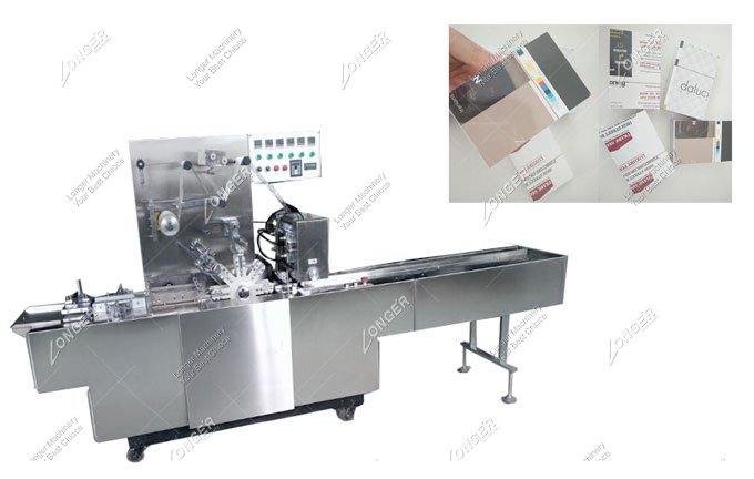 Business Card Wrapping Machine