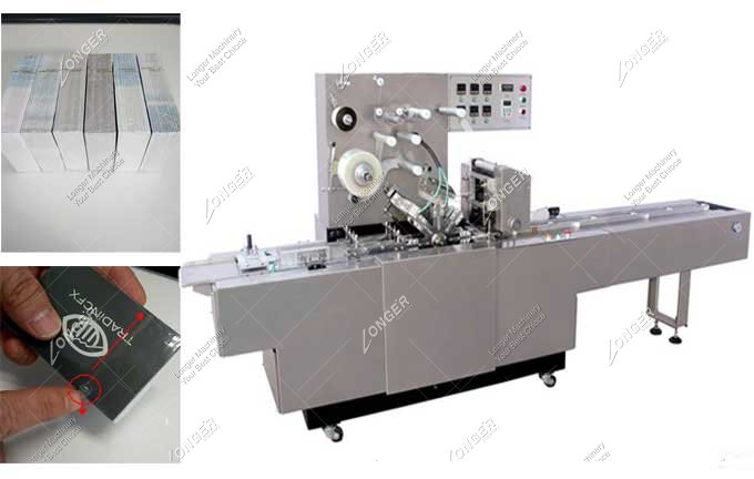 Auto Business Card Wrapping Machine