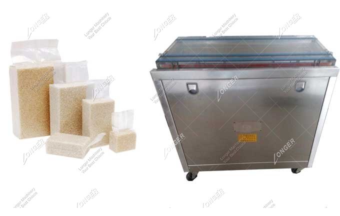 Commercial Grain Rice Vacuum Packing Machine For Sale