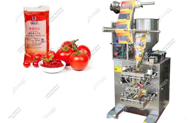 High Speed Tomato Ketchup Pouch Packing Machine for Sale
