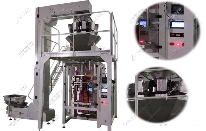 Small Potato Chips Packing Machine For Sale