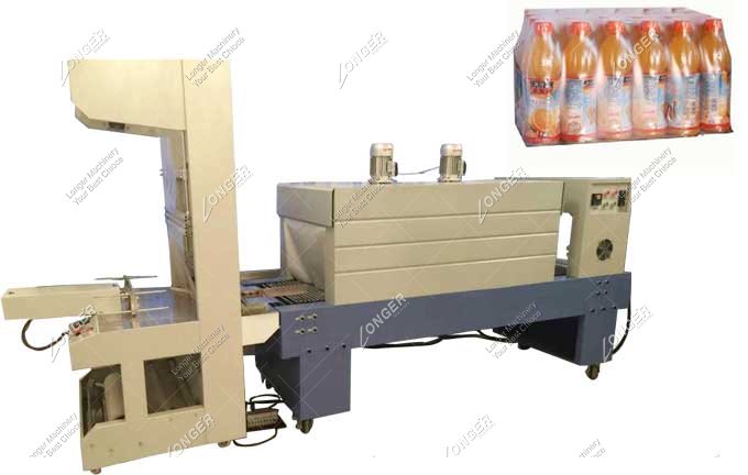 Plastic Wrapping Machine For Bottles