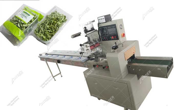 Automatic Fresh Leafy Vegetable Packaging Machine