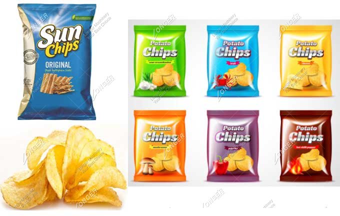 Automatic Chips Packing Machine Samples