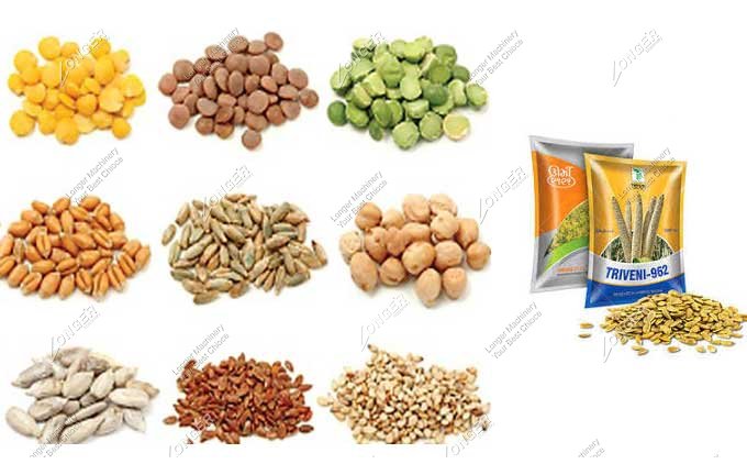Seeds Pouch Packing Machine Samples
